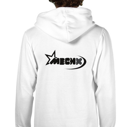 WHITE MECHX HOODIE