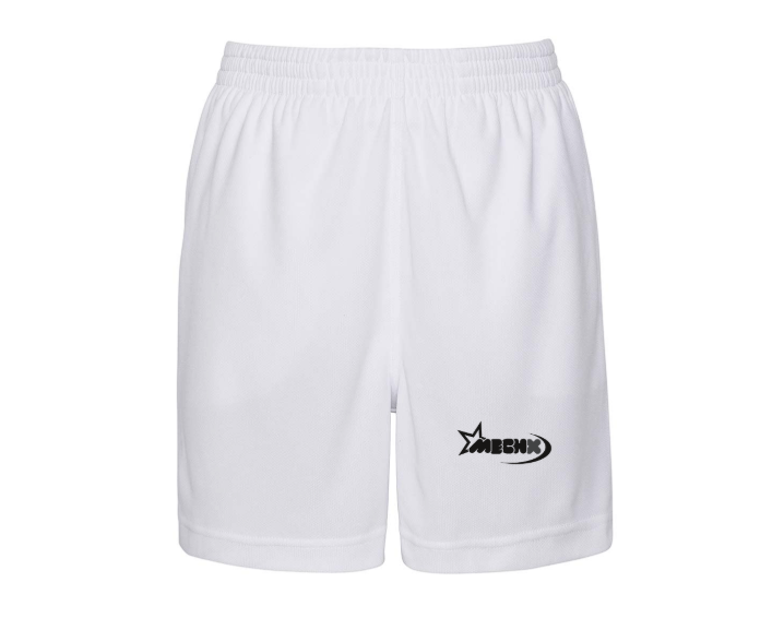 WHITE MECHX SHORTS